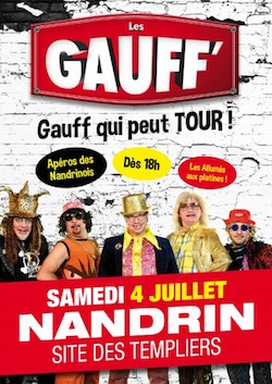 Concert des gauf au sucres à Nandrin (templier)