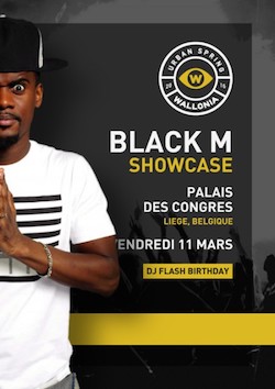 Black M show case palais des congrès